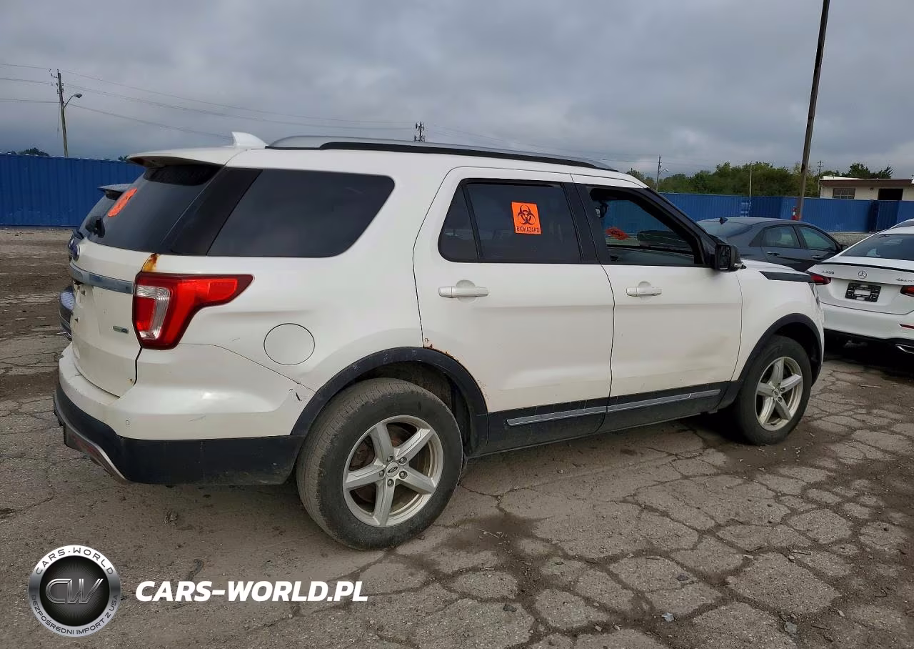 2016 Ford Explorer Xlt VIN:1FM5K8D81GGC74612 - 3