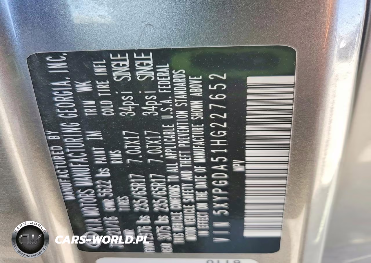 2017 Kia Sorento Lx V6 VIN:5XYPGDA51HG227652 - 13