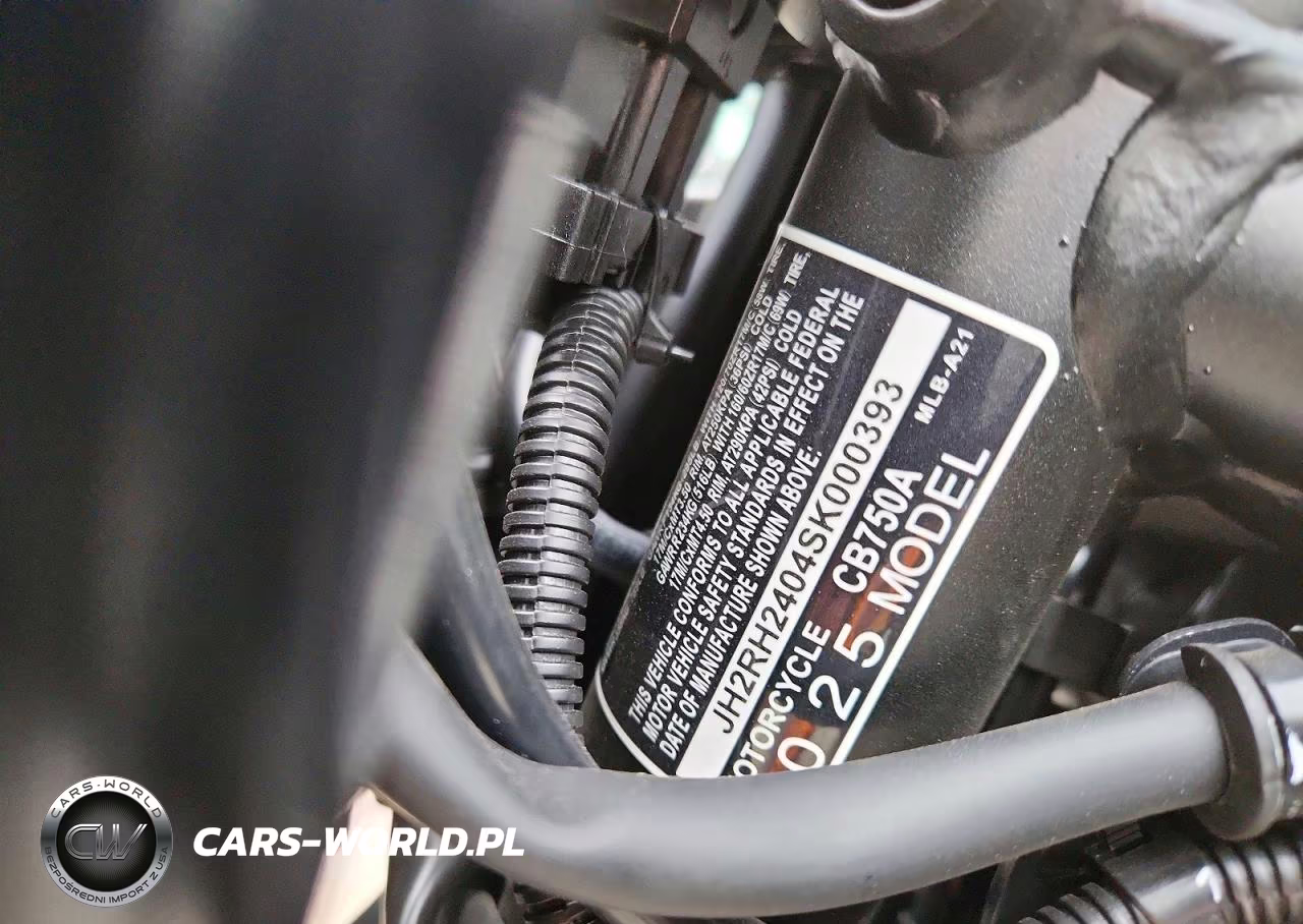 2025 Honda Cb750 A VIN:JH2RH2404SK000393 - 10