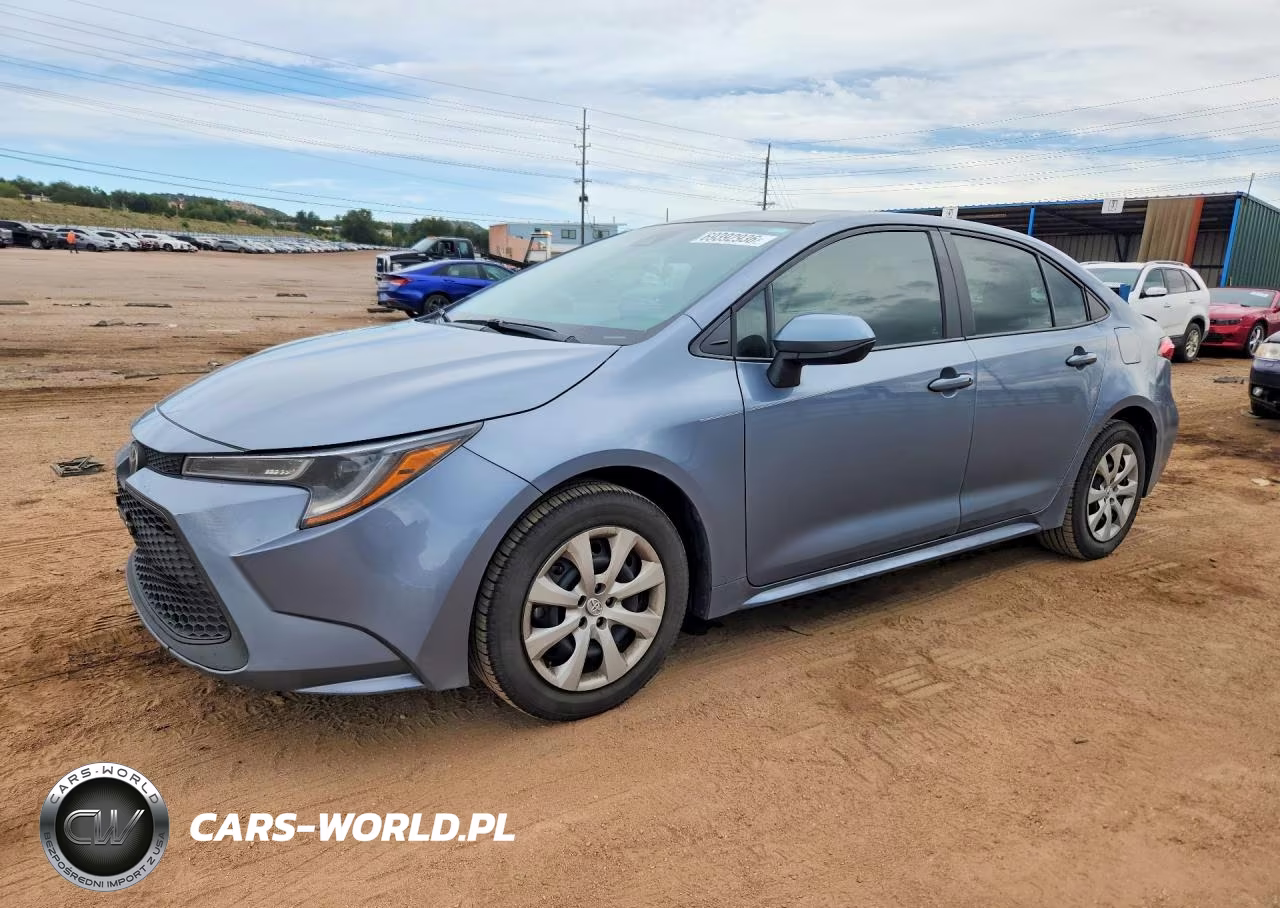 2022 Toyota Corolla Le VIN:5YFEPMAE0NP374639 - 1