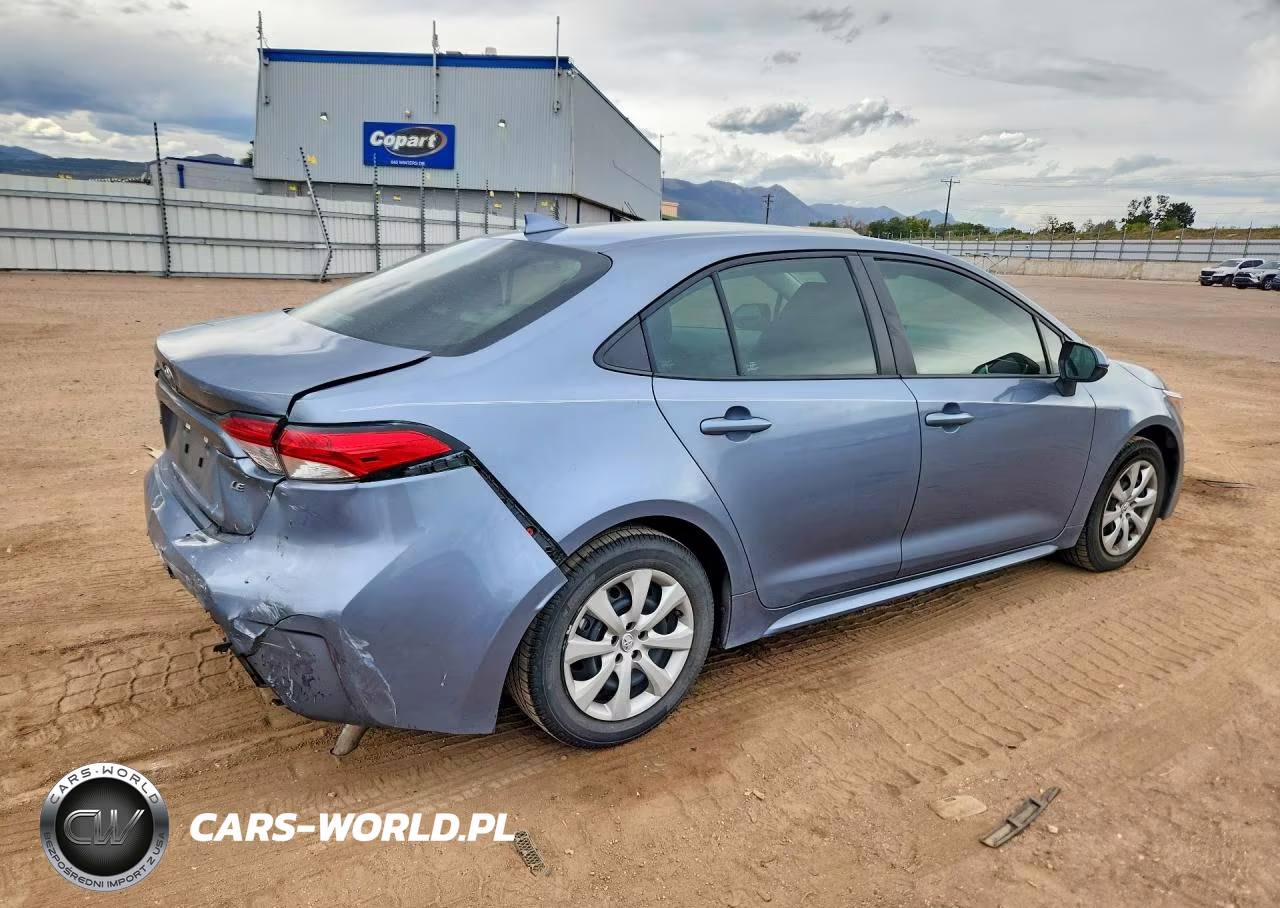2022 Toyota Corolla Le VIN:5YFEPMAE0NP374639 - 3