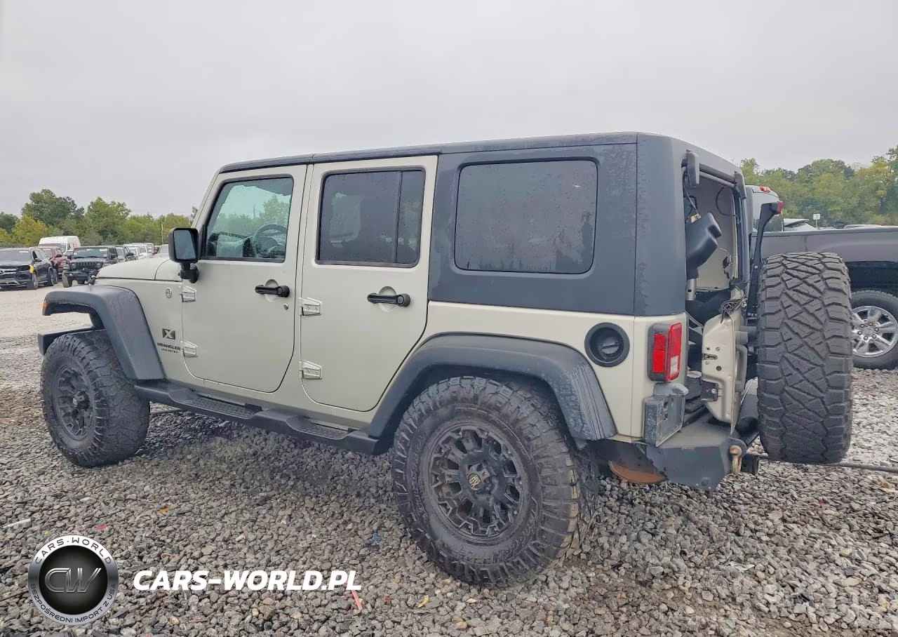 2007 Jeep Wrangler X VIN:1J8GA39197L155611 - 2
