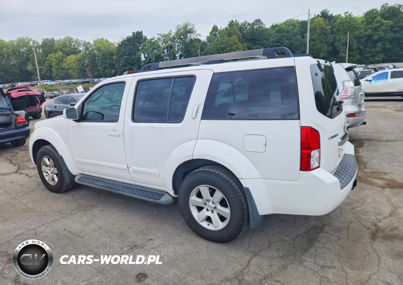 2008 Nissan Pathfinder S VIN:5N1AR18B88C606206 - 2