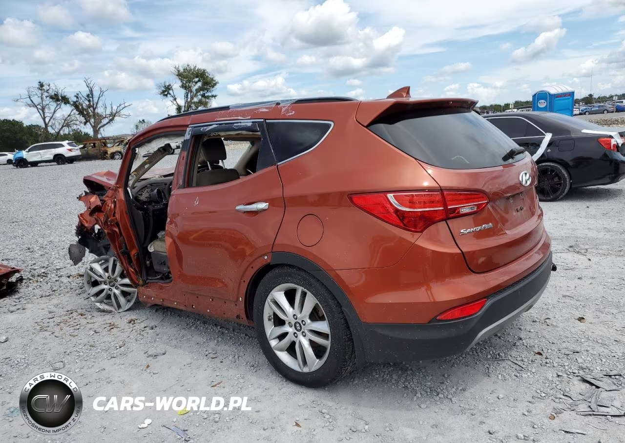 2015 Hyundai Santa Fe Sport VIN:5XYZW4LA0FG255350 - 2