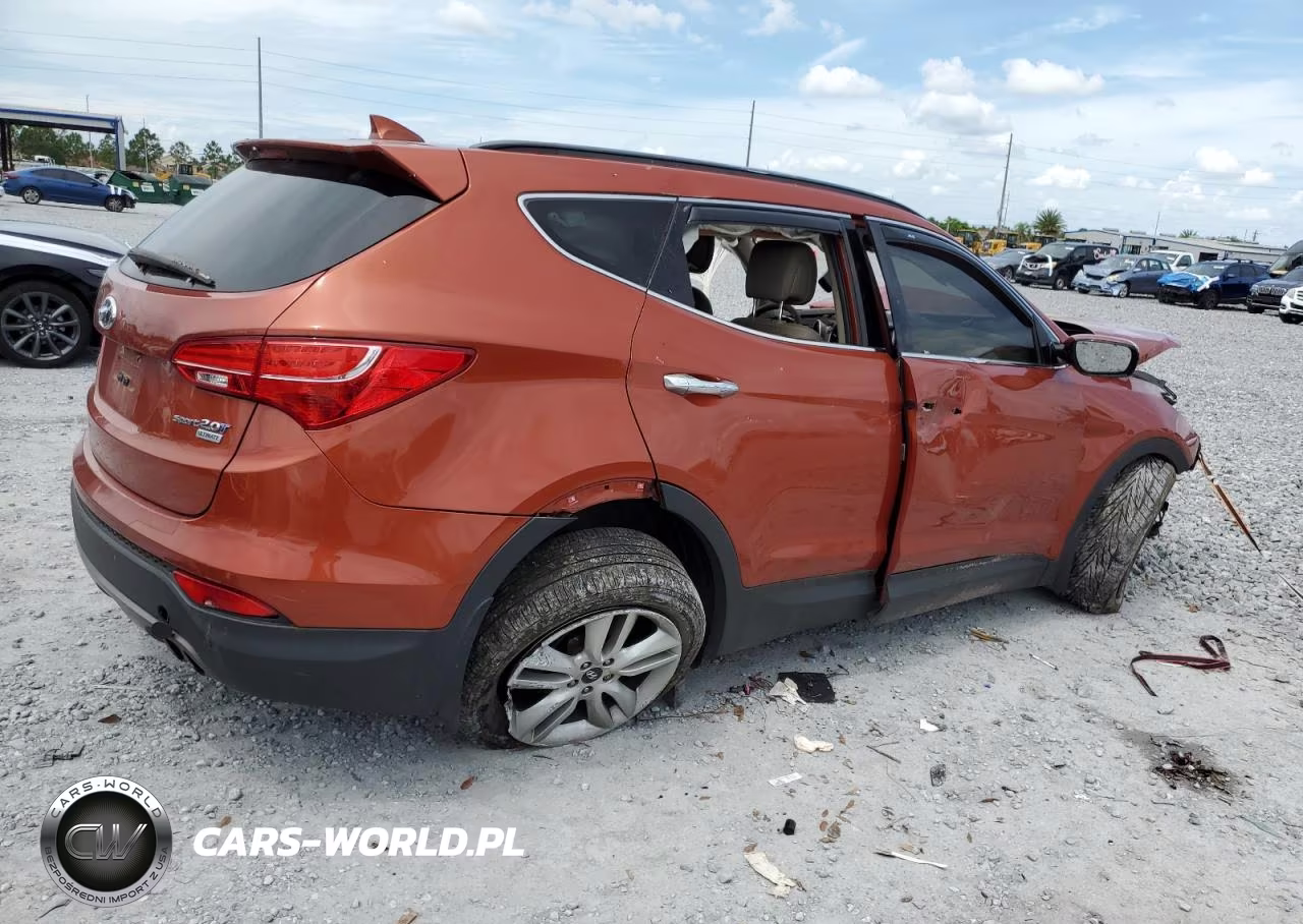 2015 Hyundai Santa Fe Sport VIN:5XYZW4LA0FG255350 - 3