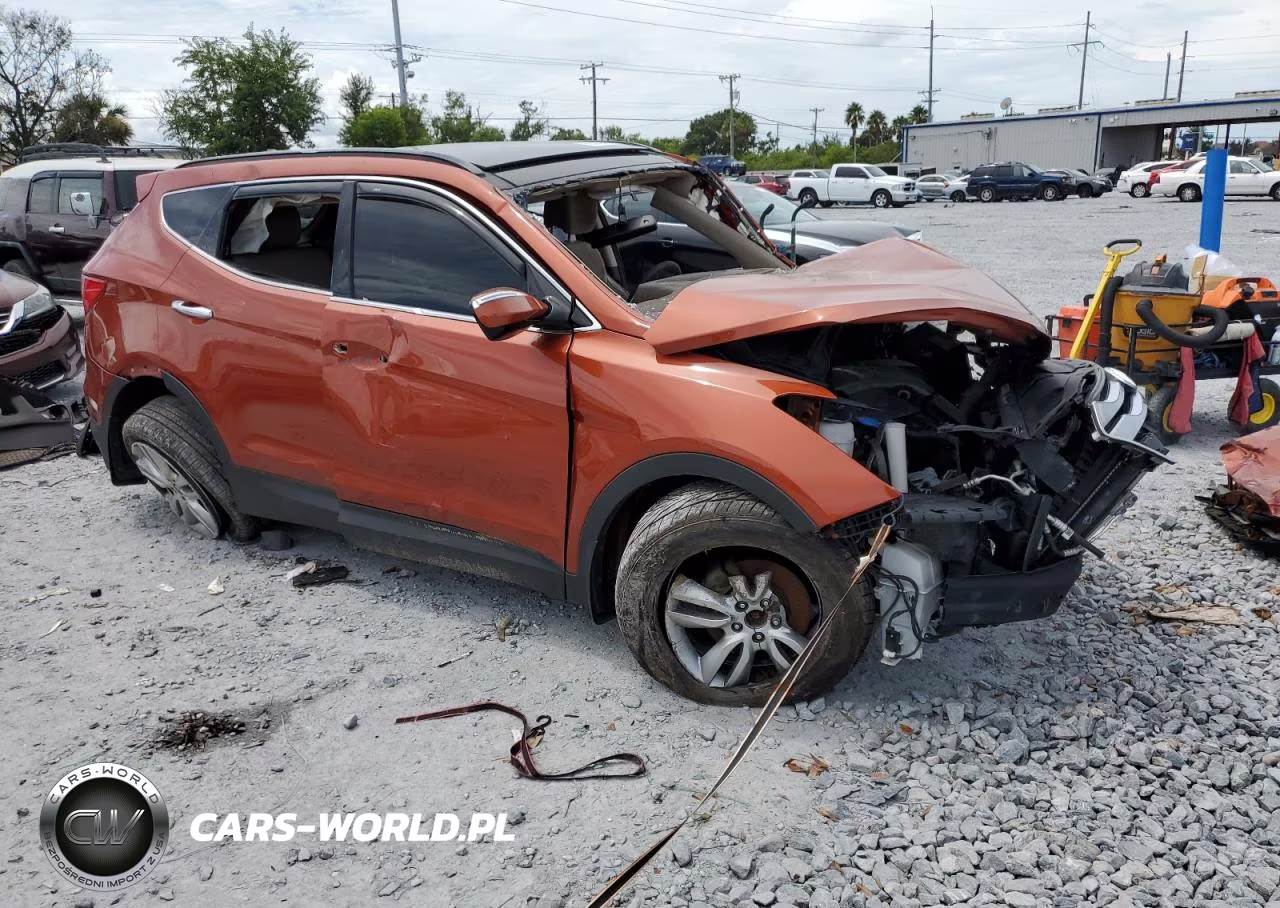 2015 Hyundai Santa Fe Sport VIN:5XYZW4LA0FG255350 - 4