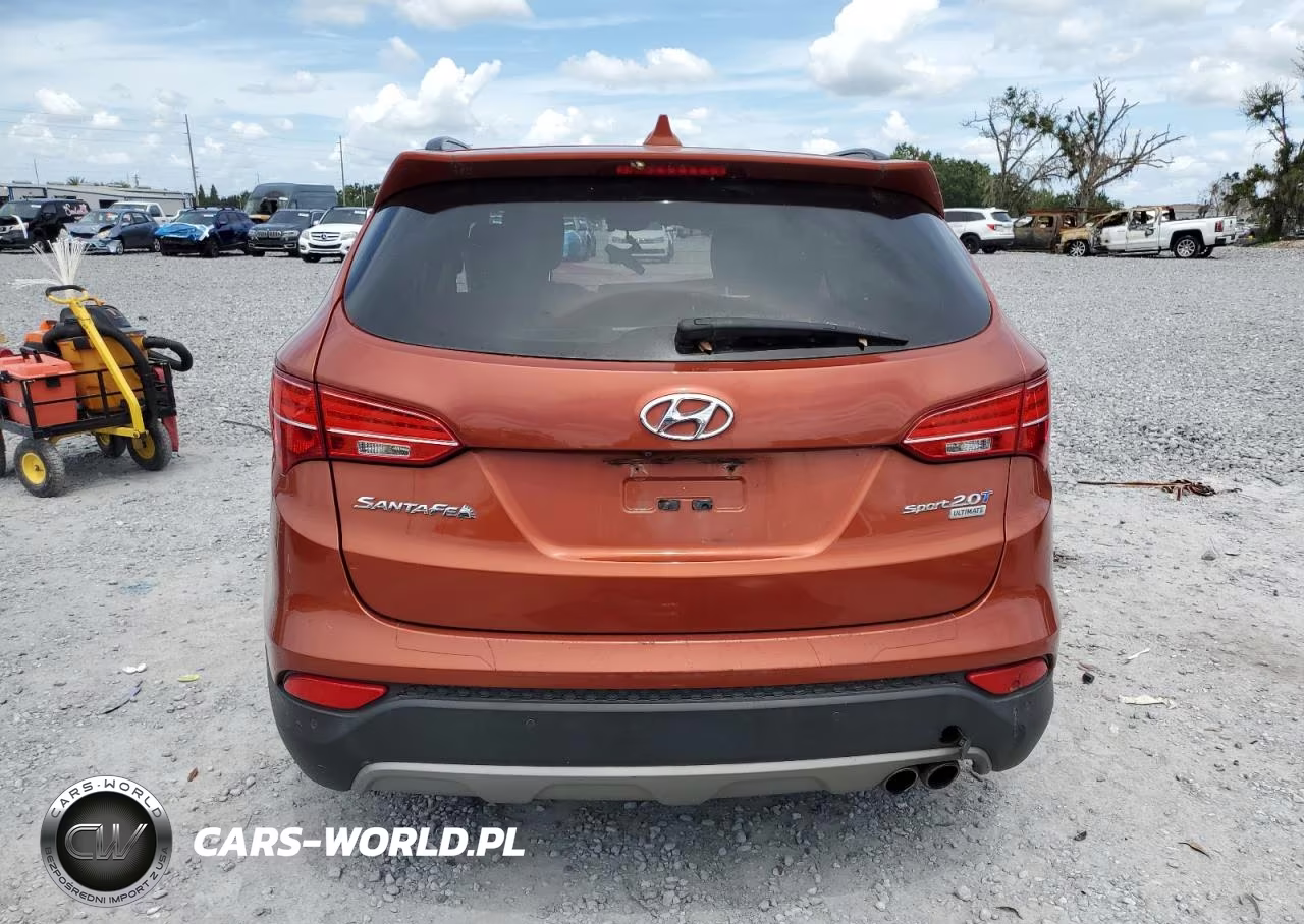 2015 Hyundai Santa Fe Sport VIN:5XYZW4LA0FG255350 - 6