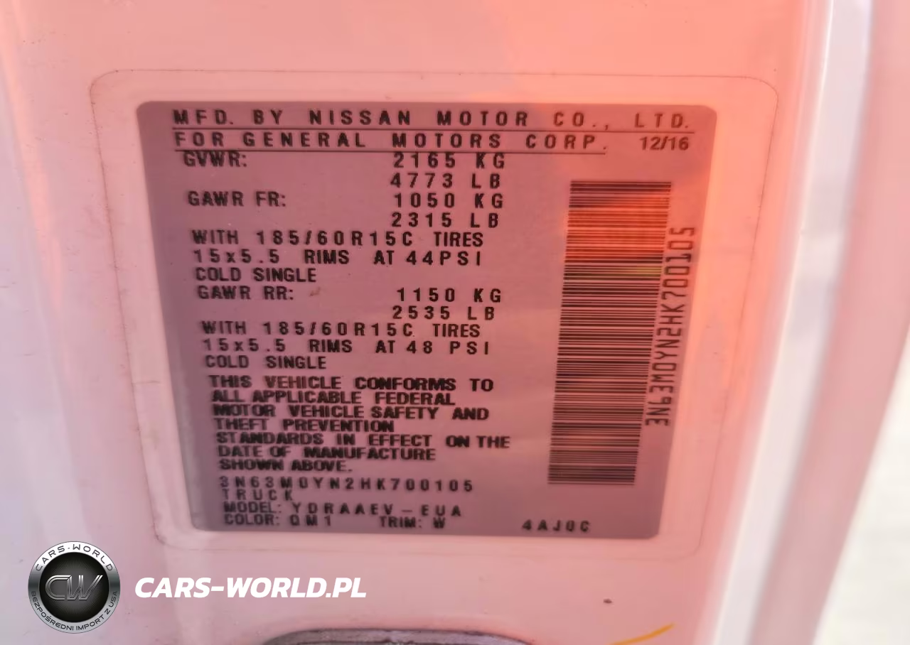 2017 Chevrolet City Express Ls Delivery Van VIN:3N63M0YN2HK700105 - 14