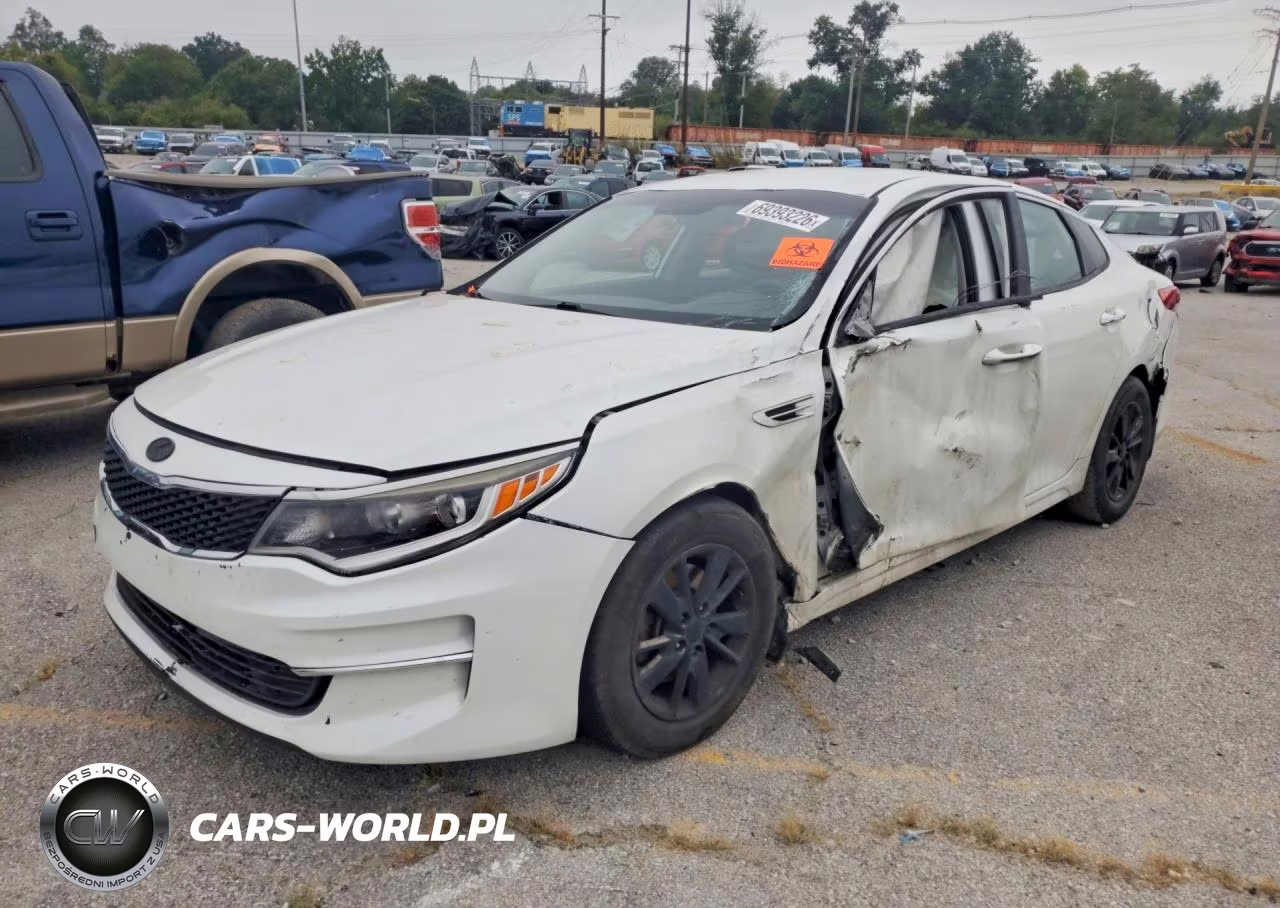 2016 Kia Optima Lx VIN:5XXGT4L32GG036008 - 1