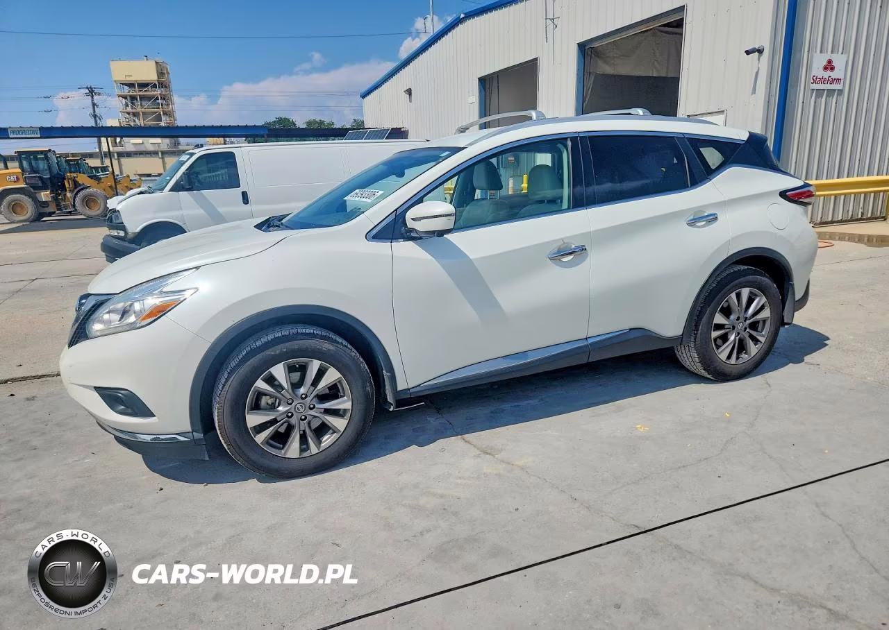2016 Nissan Murano Sl VIN:5N1AZ2MG4GN139442 - 1