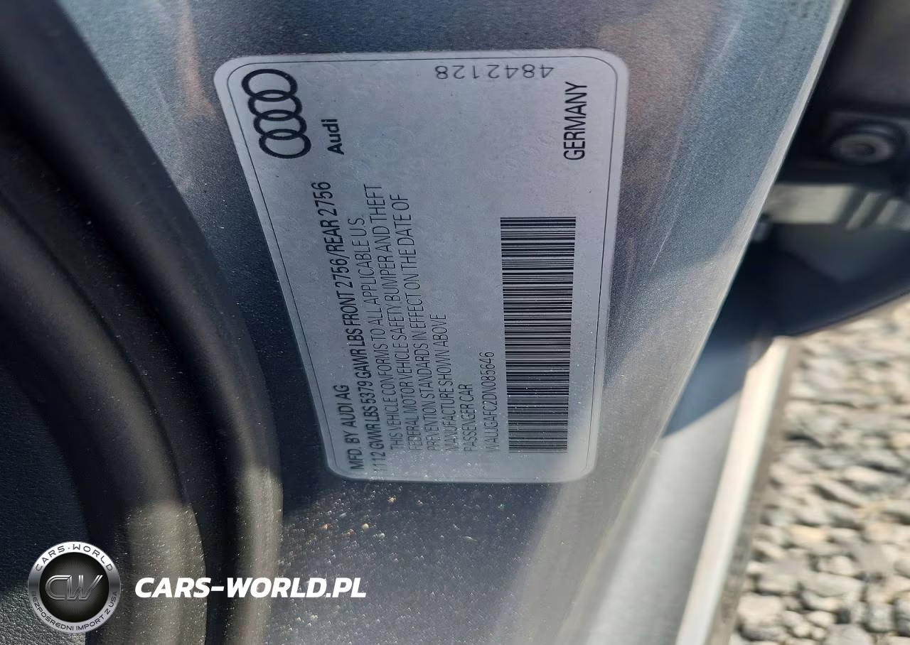 2013 Audi A6 Prestige VIN:WAUJGAFC2DN085646 - 12