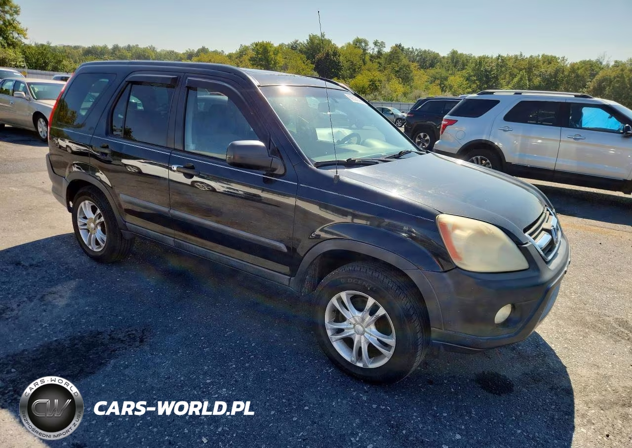 2005 Honda Cr-V Ex VIN:SHSRD78855U304392 - 4
