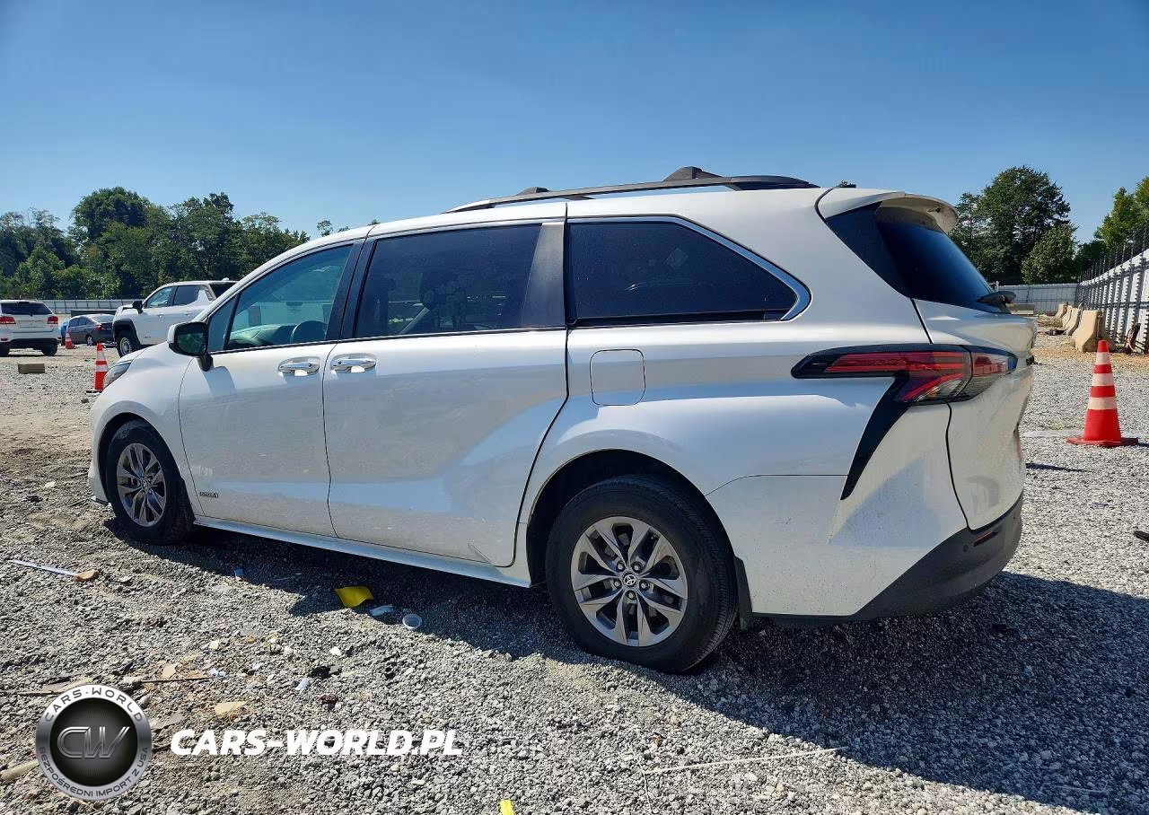 2021 Toyota Sienna Xle VIN:5TDYRKEC9MS019690 - 2