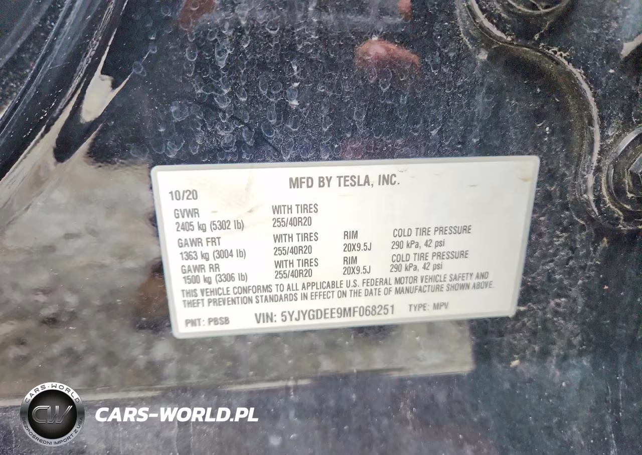 2021 Tesla Model Y VIN:5YJYGDEE9MF068251 - 13