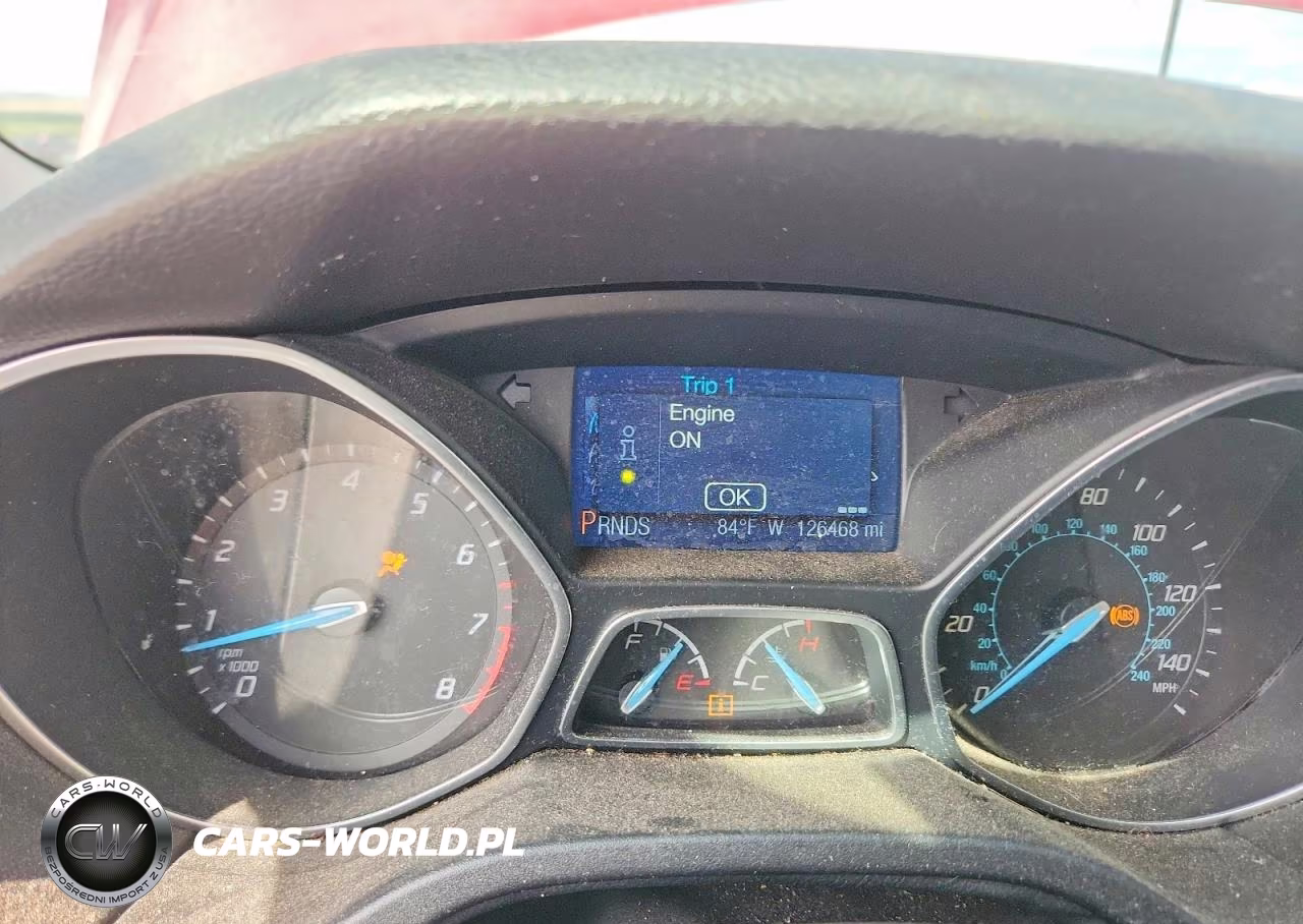 2014 Ford Focus Se VIN:1FADP3F22EL110339 - 9
