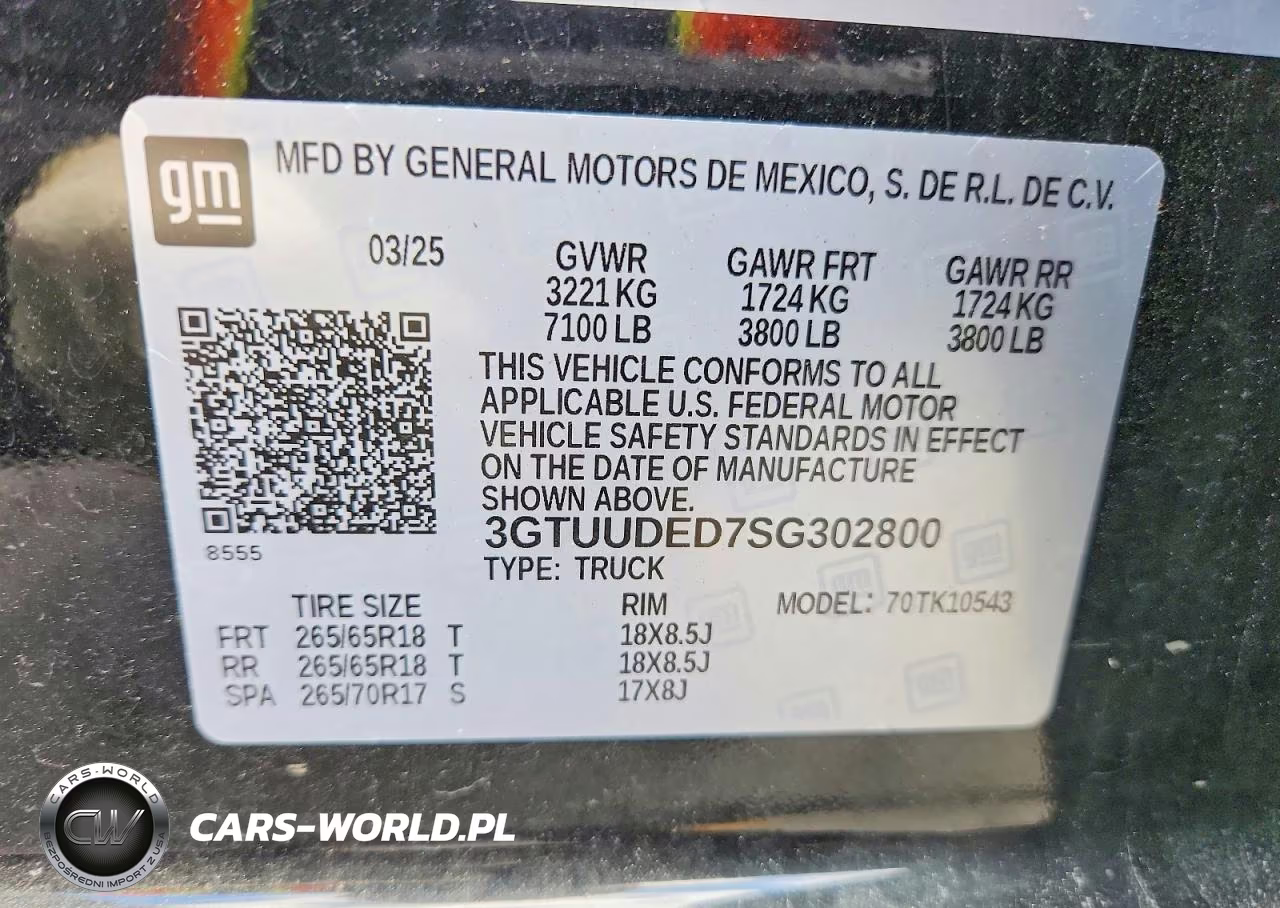 2025 GMC Sierra K1500 Slt VIN:3GTUUDED7SG302800 - 12