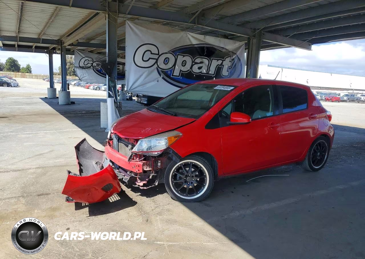2012 Toyota Yaris 5-Door Le VIN:JTDKTUD39CD529858 - 1