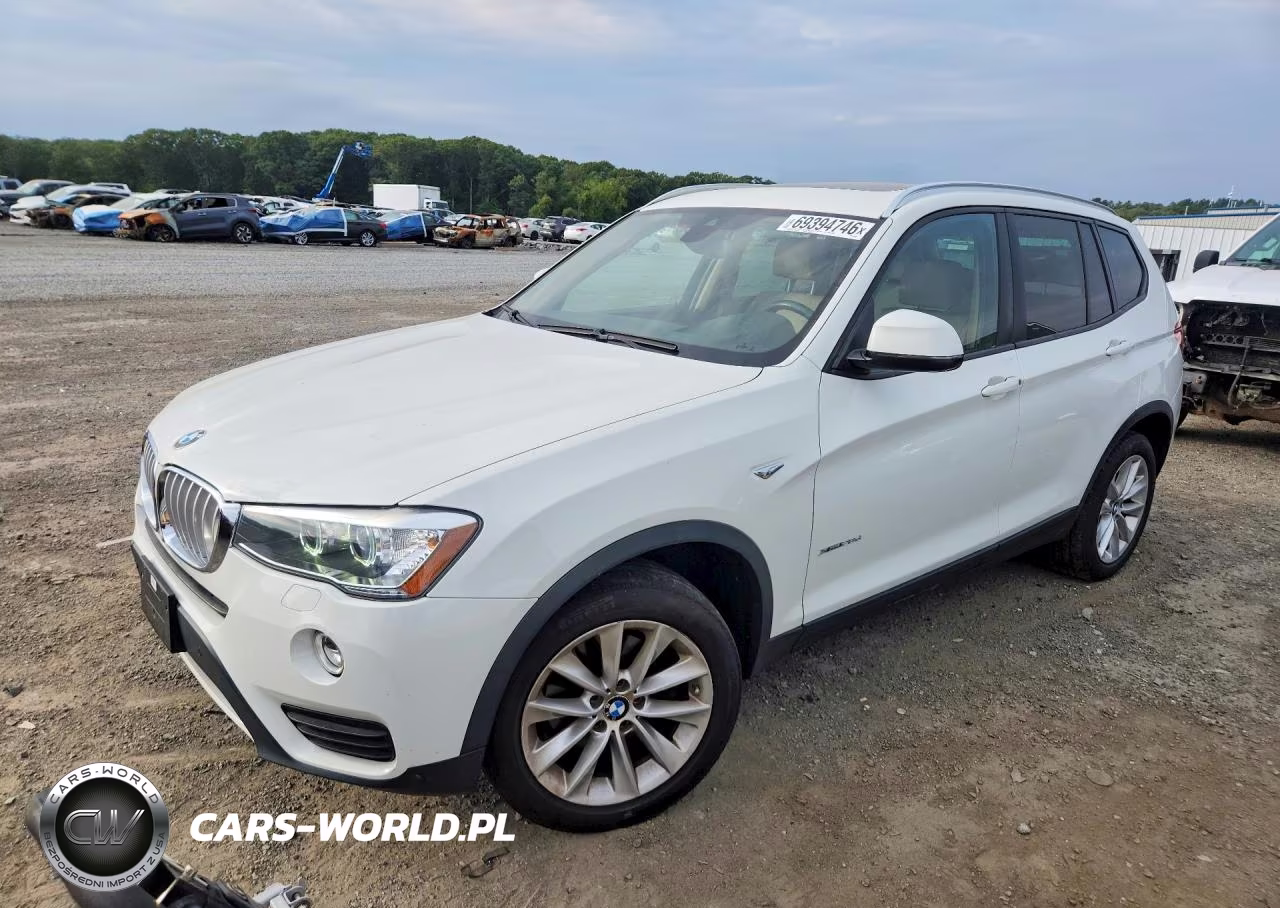 2016 BMW X3 xDrive28D VIN:5UXWY3C50G0N88552 - 1