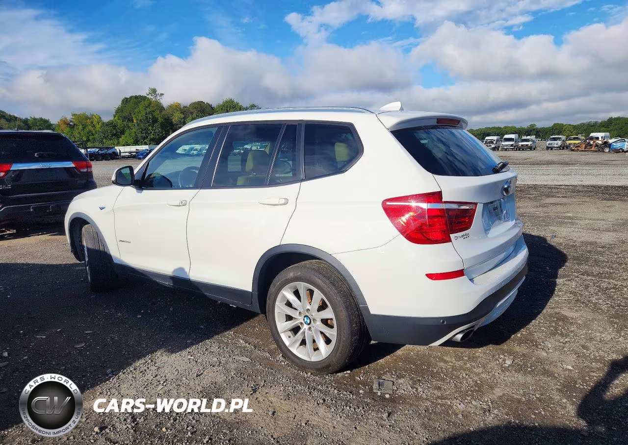 2016 BMW X3 xDrive28D VIN:5UXWY3C50G0N88552 - 2