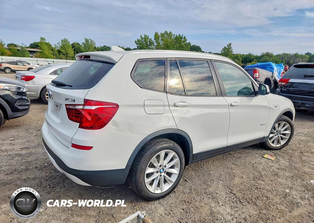 2016 BMW X3 xDrive28D VIN:5UXWY3C50G0N88552 - 3