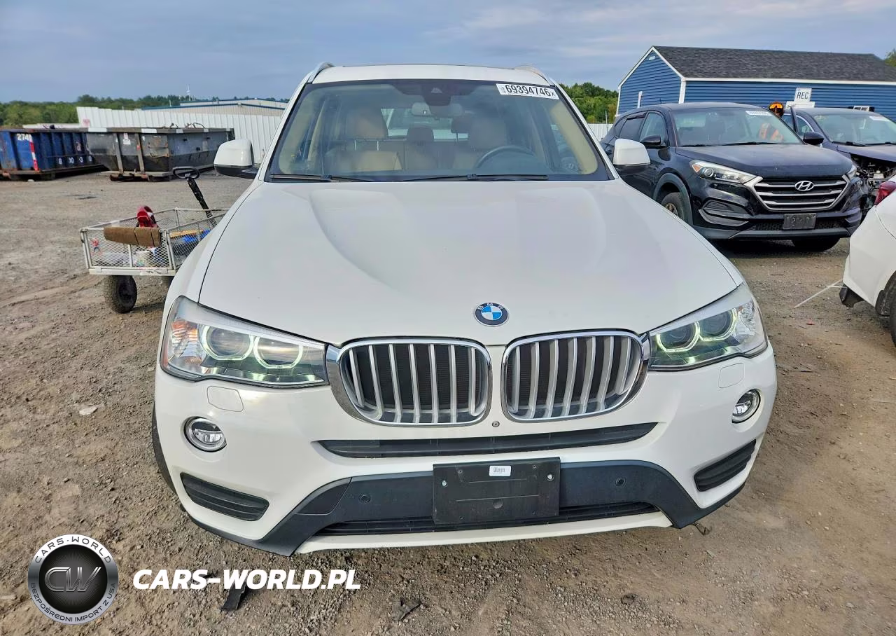 2016 BMW X3 xDrive28D VIN:5UXWY3C50G0N88552 - 5