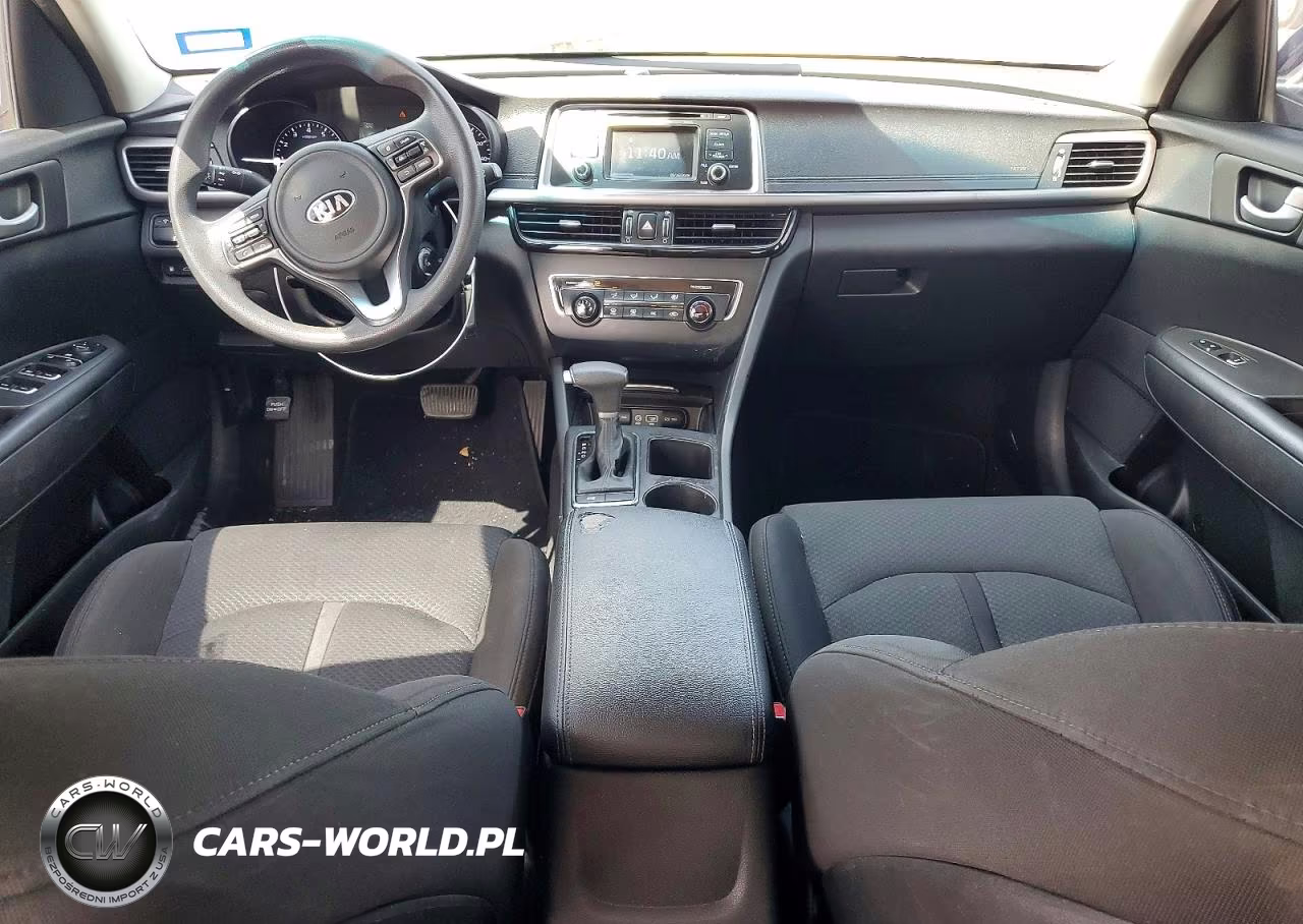 2017 Kia Optima Lx VIN:5XXGT4L33HG170446 - 8