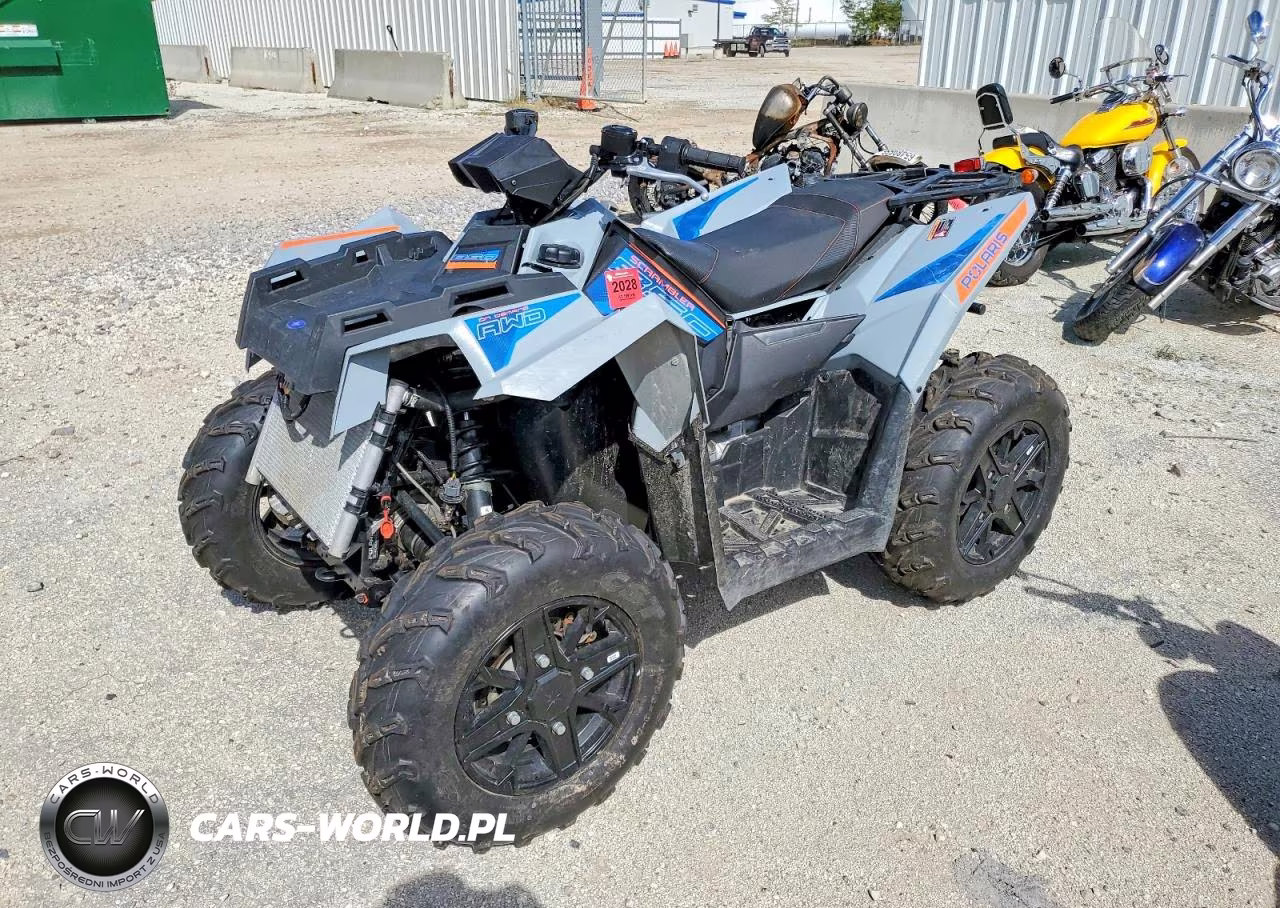 2024 Polaris Scrambler 850 Atv VIN:4XASVA85XRB155082 - 2