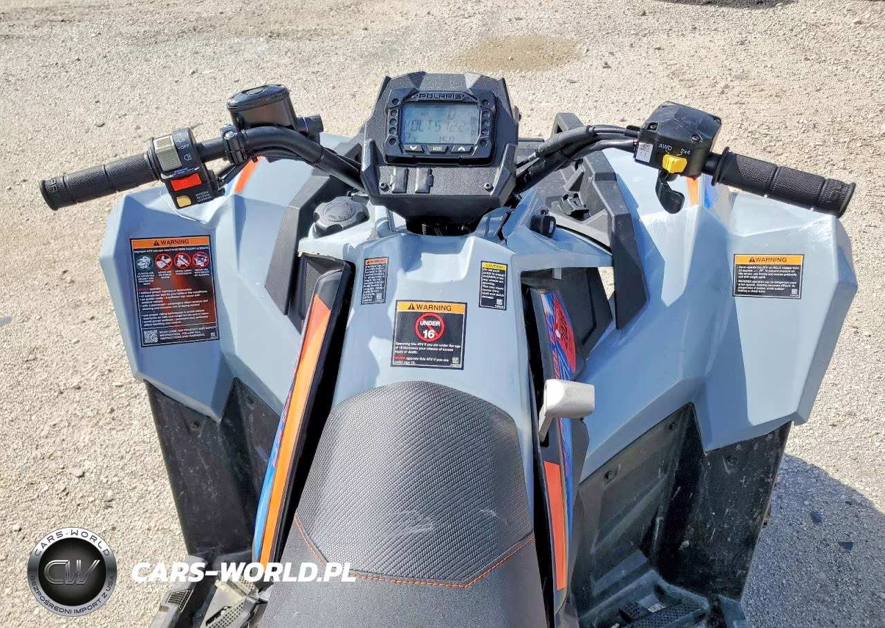 2024 Polaris Scrambler 850 Atv VIN:4XASVA85XRB155082 - 5