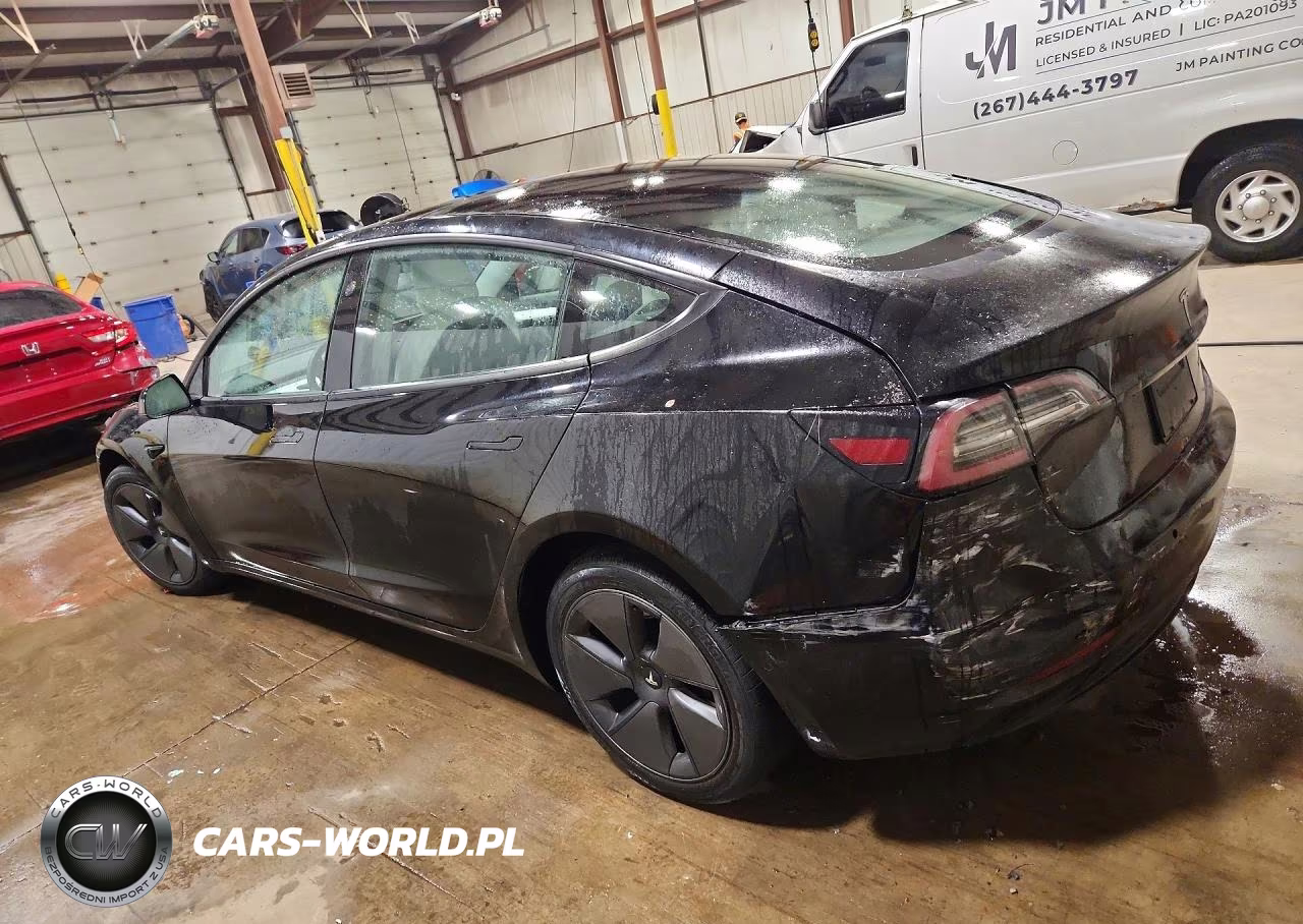 2022 Tesla Model 3 VIN:5YJ3E1EB9NF254880 - 2