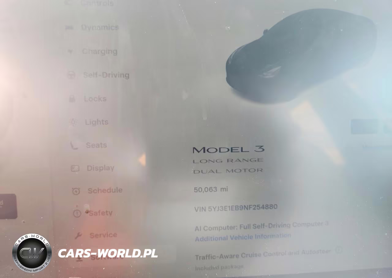 2022 Tesla Model 3 VIN:5YJ3E1EB9NF254880 - 9