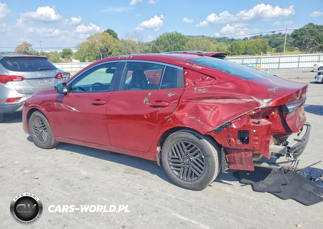 2026 Nissan Sentra Sv VIN:3N1AB9CV0TY236946 - 2