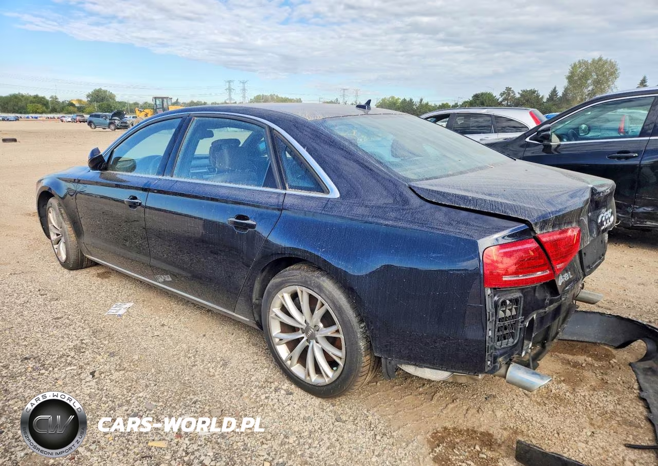 2012 Audi A8 L Quattro VIN:WAURVAFD8CN017691 - 2