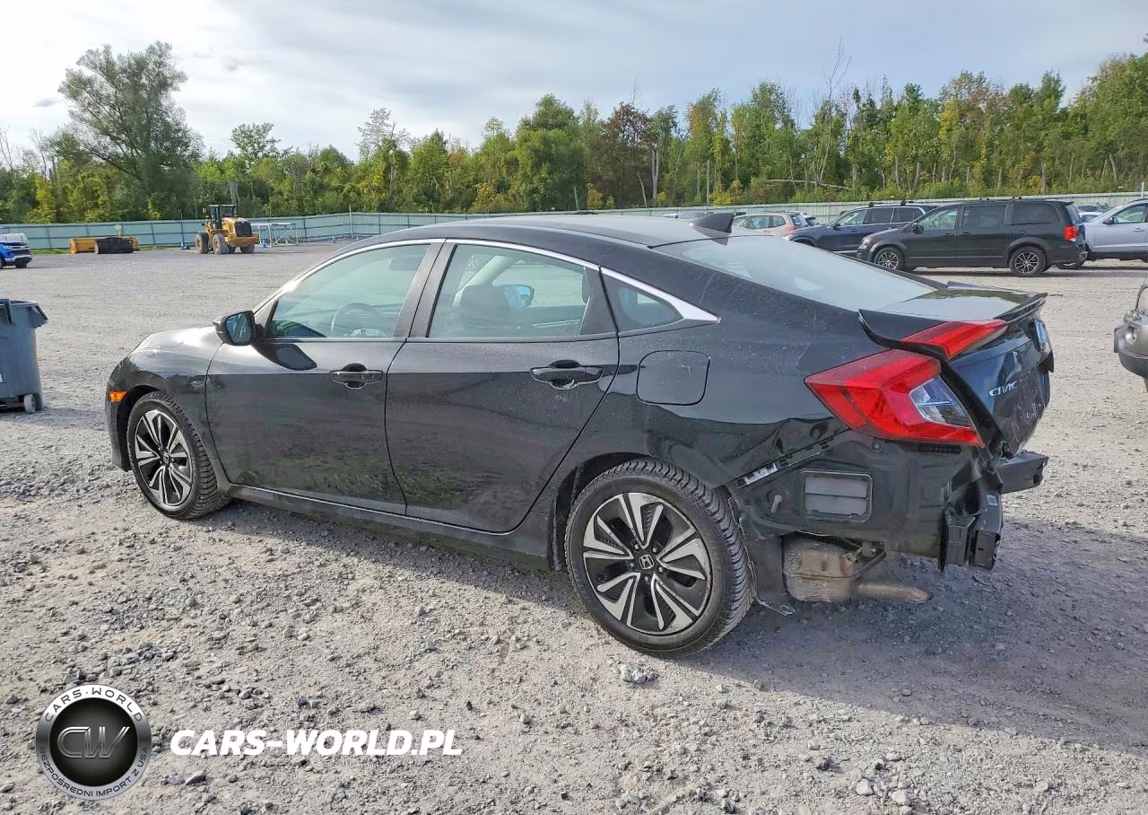 2018 Honda Civic Ex VIN:19XFC1E32JE001766 - 2