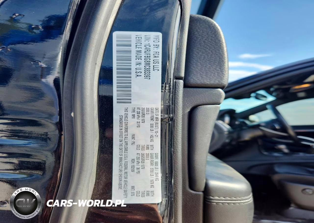 2021 Jeep Grand Cherokee Limited VIN:1C4RJFBG8MC883397 - 13
