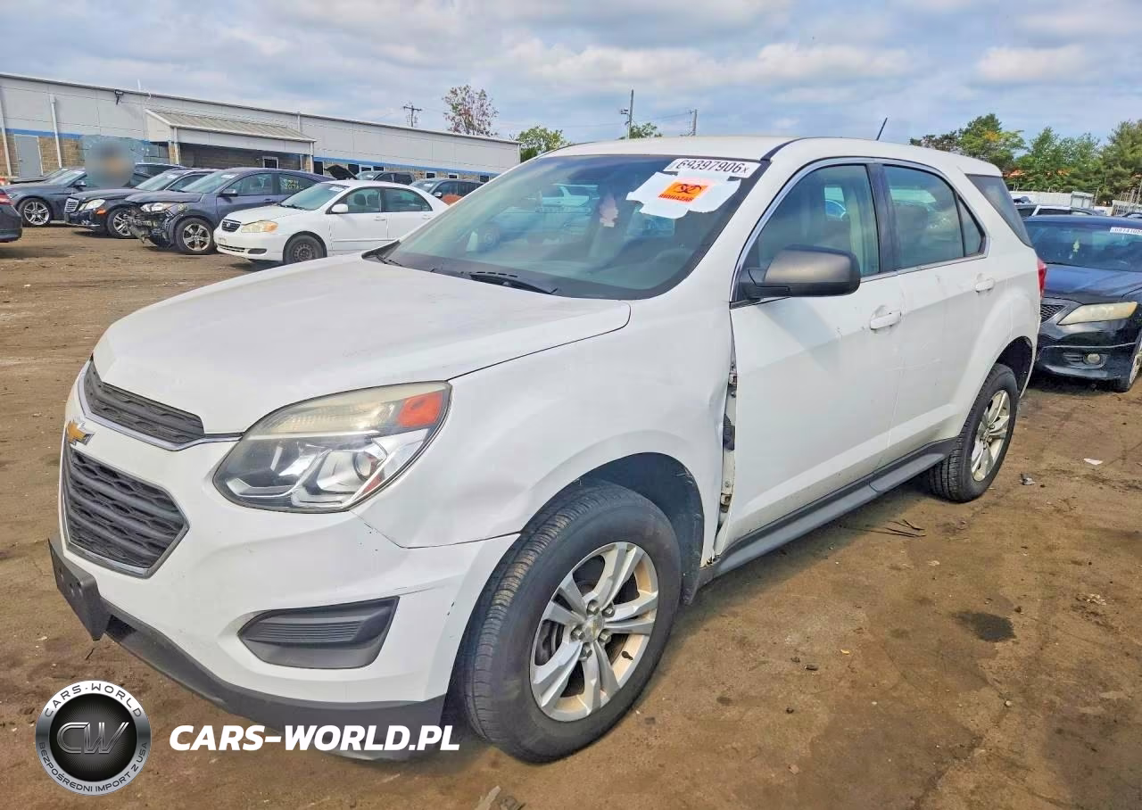 2016 Chevrolet Equinox Ls VIN:1GNFLEEK4GZ104013 - 2