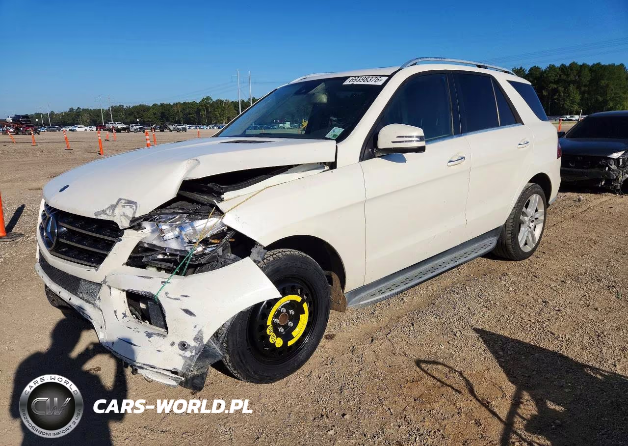 2013 Mercedes-Benz Ml 350 VIN:4JGDA5JB9DA189139 - 1