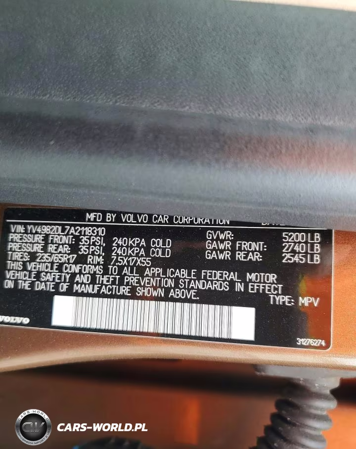 2010 Volvo Xc60 3.2 VIN:YV4982DL7A2118310 - 13