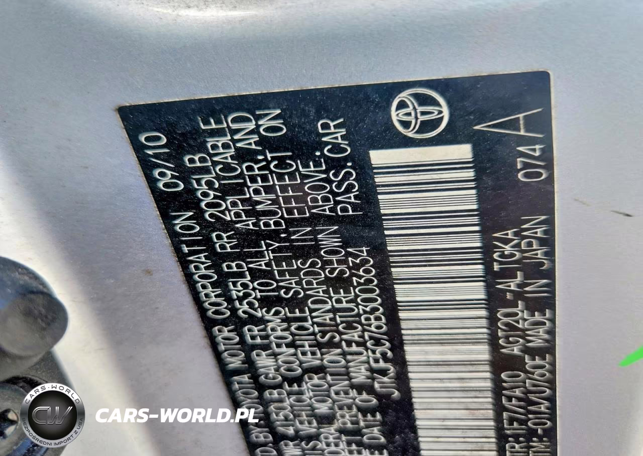 2011 Scion Tc Base VIN:JTKJF5C76B3003634 - 12
