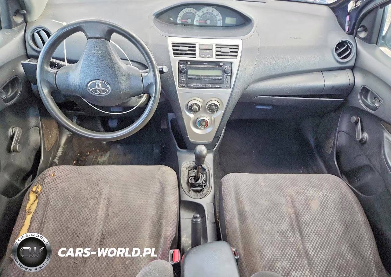 2008 Toyota Yaris Base VIN:JTDBT923881234243 - 8