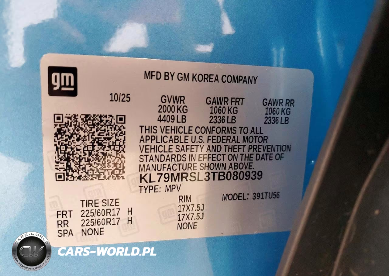 2026 Chevrolet Trailblazer Lt VIN:KL79MRSL3TB080939 - 14