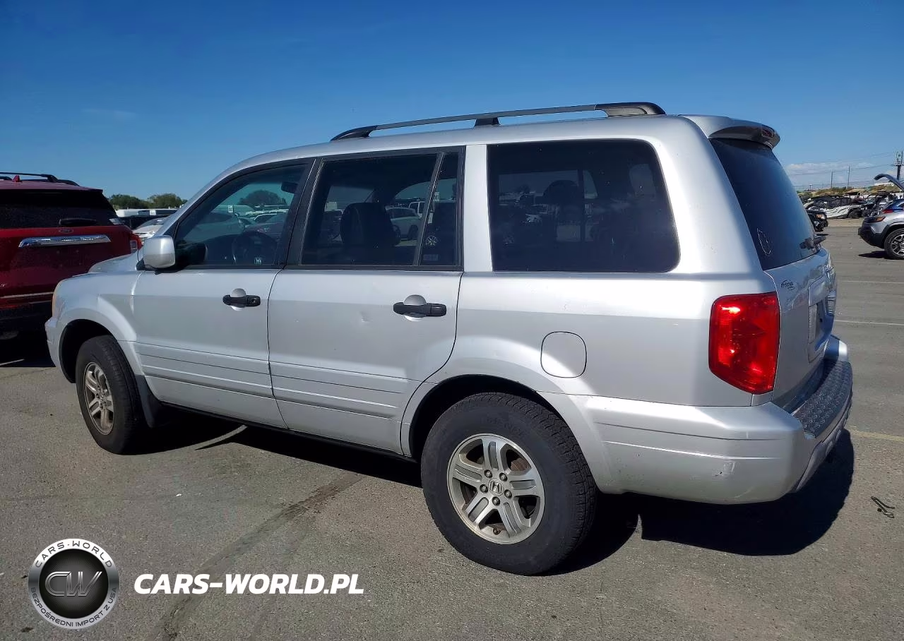 2005 Honda Pilot Exl VIN:2HKYF18595H531330 - 2