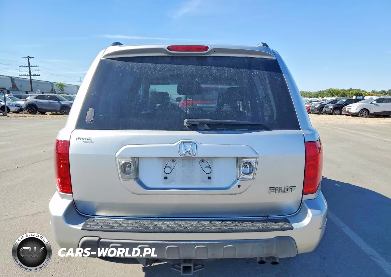 2005 Honda Pilot Exl VIN:2HKYF18595H531330 - 6