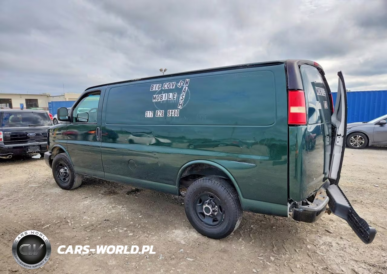 2010 Chevrolet Express 3500 Cargo Delivery Van VIN:1GC2GTBA9A1177380 - 2