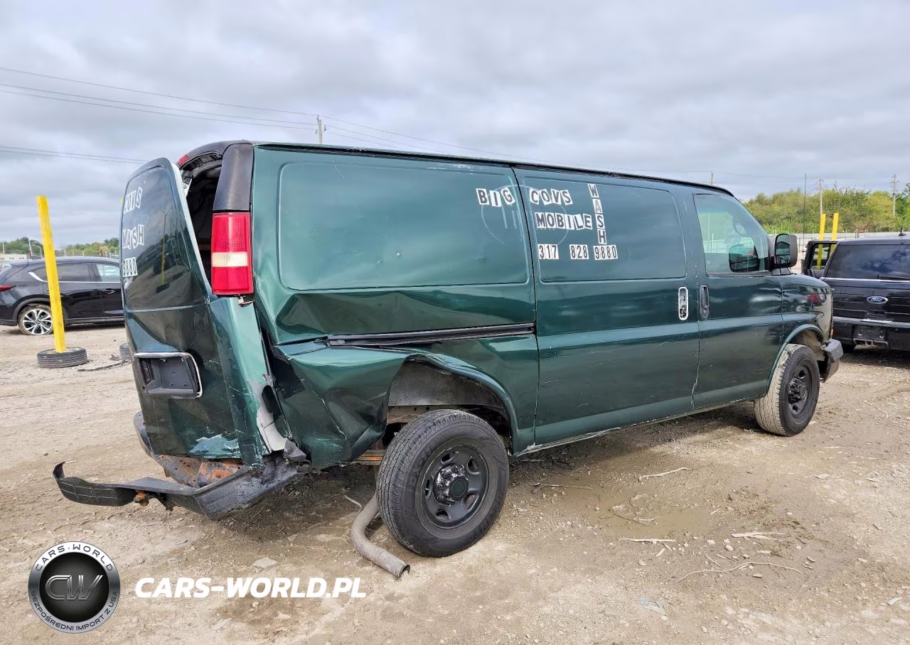 2010 Chevrolet Express 3500 Cargo Delivery Van VIN:1GC2GTBA9A1177380 - 3