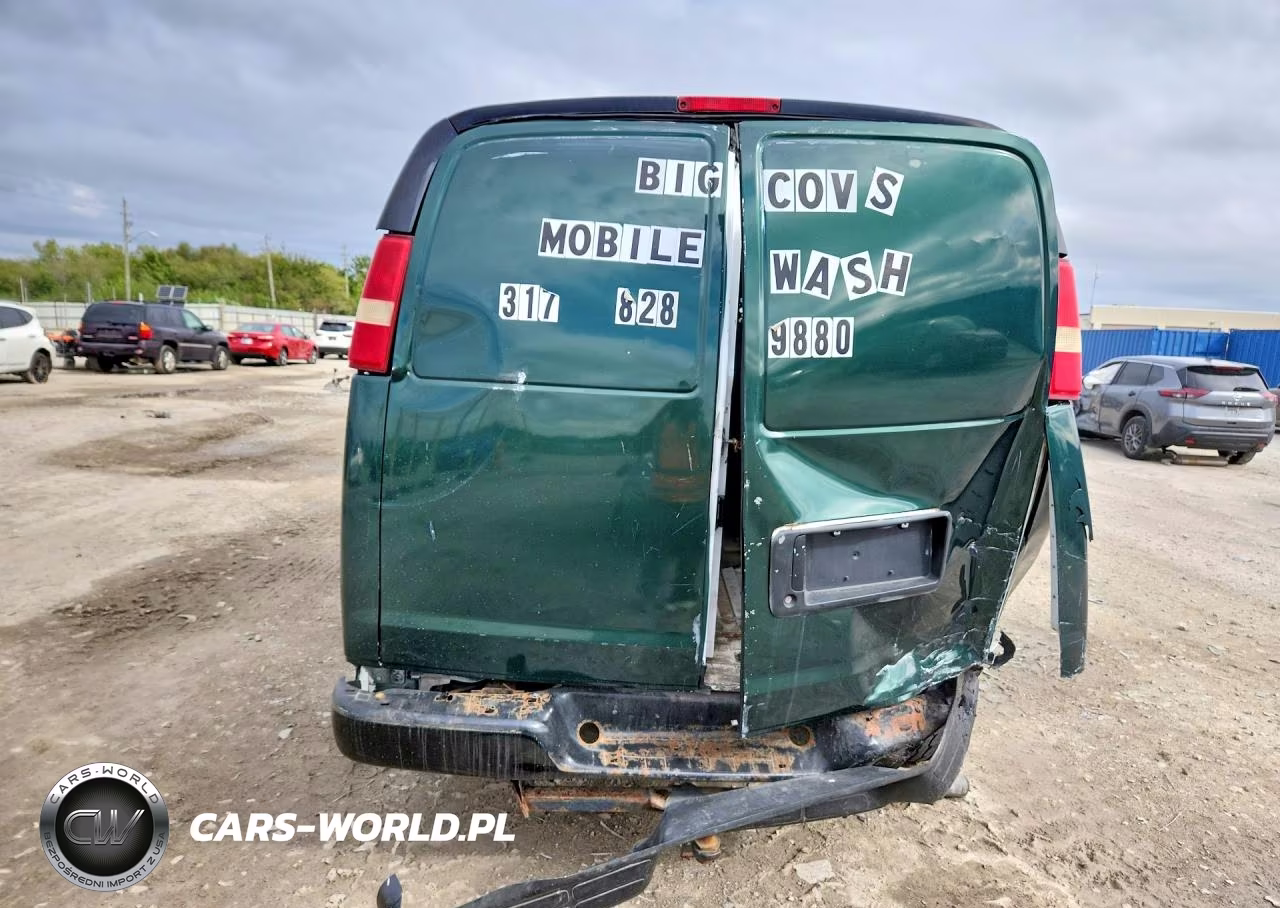 2010 Chevrolet Express 3500 Cargo Delivery Van VIN:1GC2GTBA9A1177380 - 6