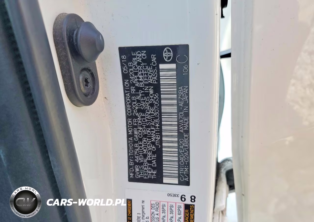 2018 Toyota Camry Se VIN:JTNB11HK8J3070536 - 13