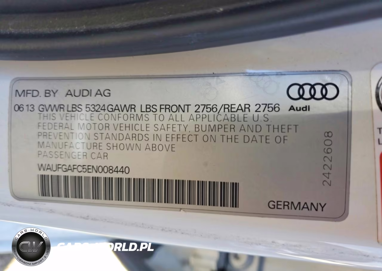 2014 Audi A6 Premium Plus VIN:WAUFGAFC5EN008440 - 13