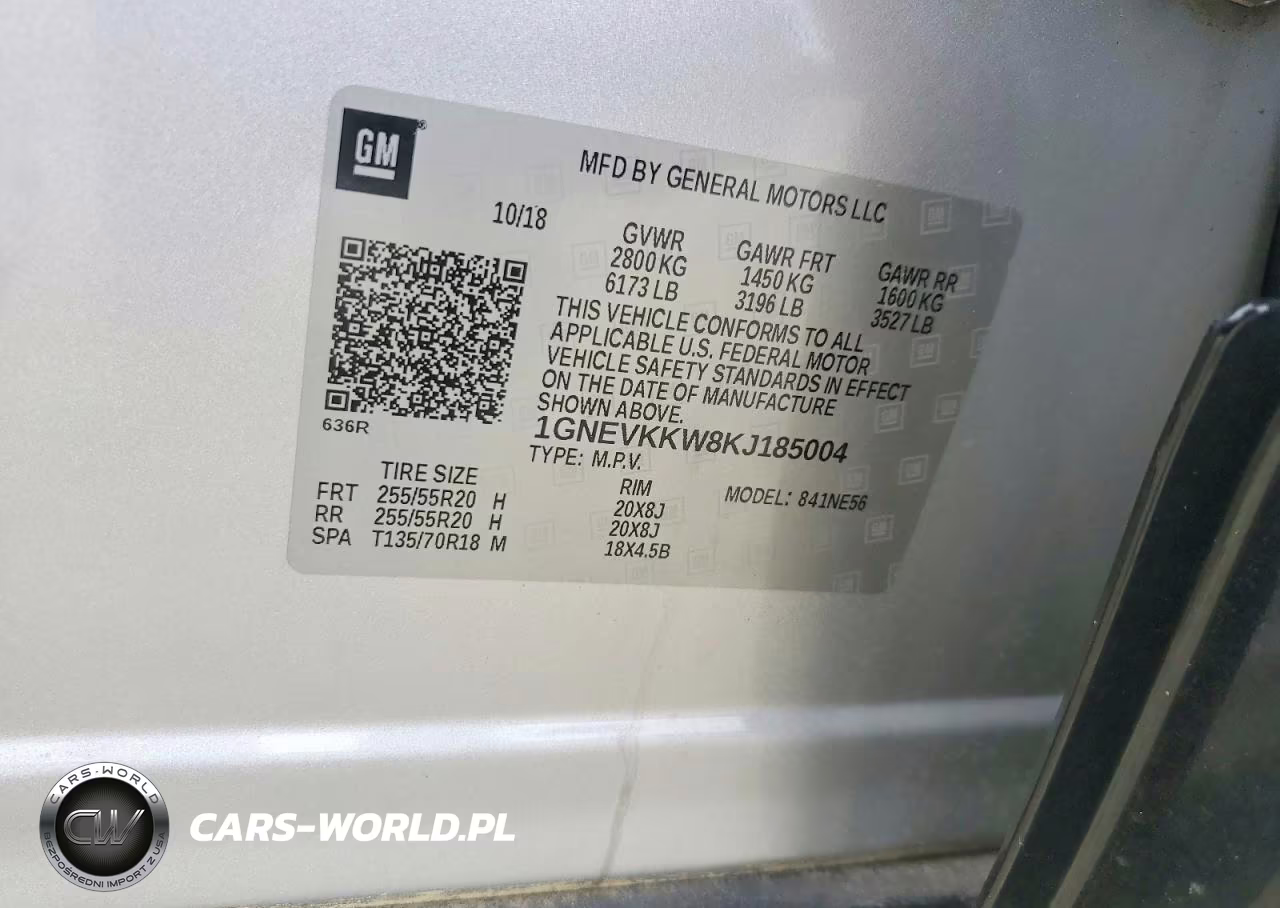 2019 Chevrolet Traverse Premier VIN:1GNEVKKW8KJ185004 - 13