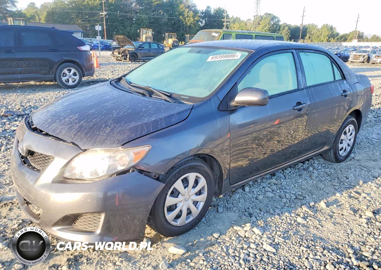 2010 Toyota Corolla Le VIN:1NXBU4EE3AZ307158 - 1