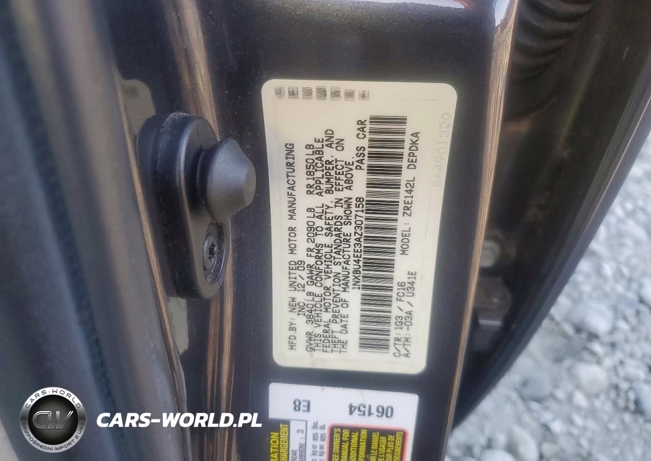 2010 Toyota Corolla Le VIN:1NXBU4EE3AZ307158 - 12